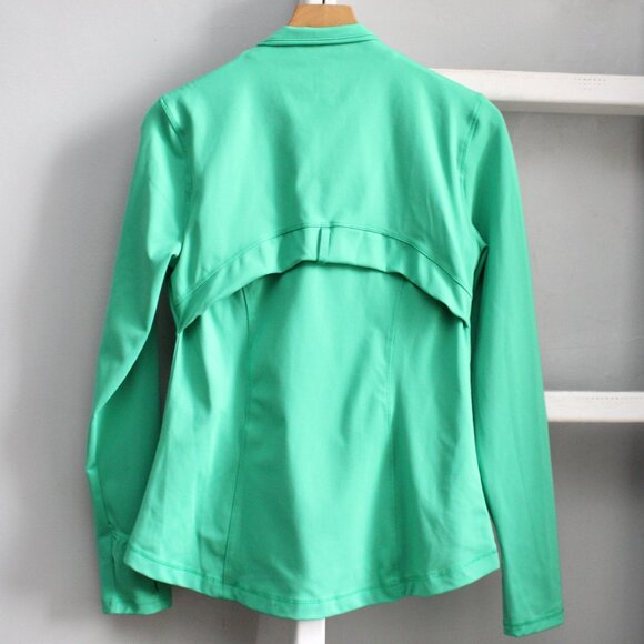 Spyder Women's Bright Green Full Zip Long Sleeve Athletic Jacket Size Medium - Picture 2 of 5
